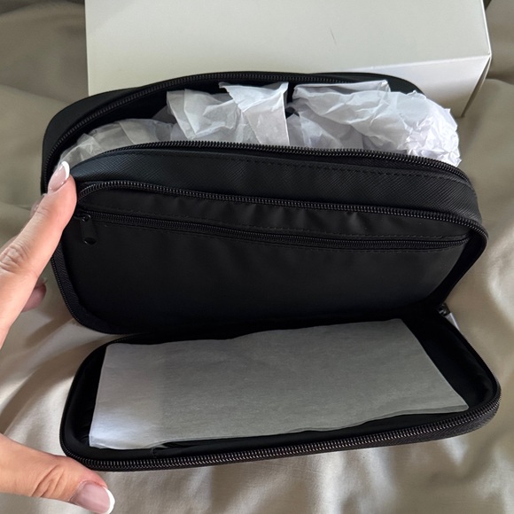 Dior Black Cosmetic Bag with Pink Logo - Picture 2 of 4